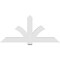 Ekena Millwork Redmond Architectural Grade PVC Gable Bracket, 72"W x 33"H x 4"D x 6"F, 11/12 Pitch GBP072X33X0406RED00 - alternate 4